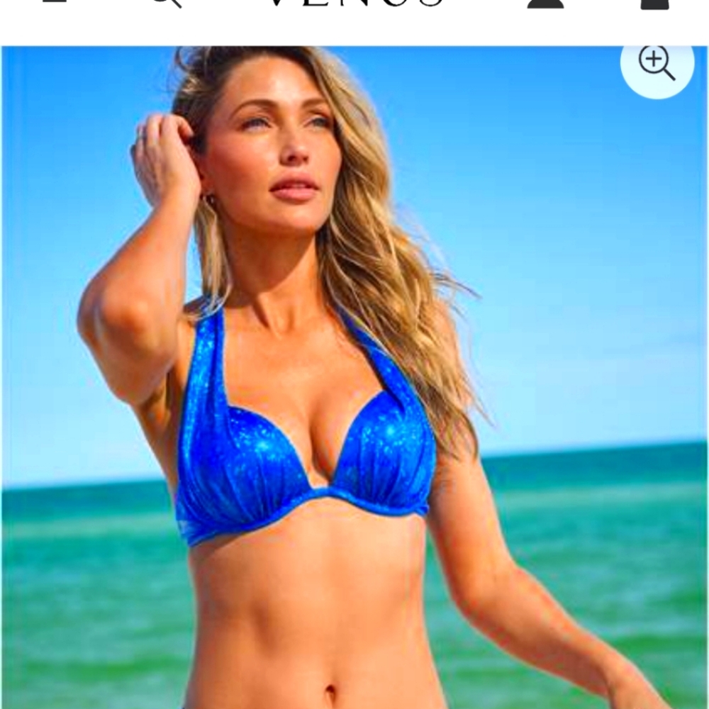 Venus Bikini Top New Mermaid' Tail Size 36DD